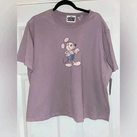Disney Mickey Mouse Women’s 2X Short Sleeved Shirt - Picture 1 of 5